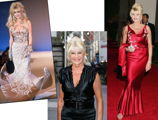 Las 40 fotos más memorables de los looks de Ivana Trump