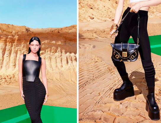 Lila Moss, la nueva musa futurista de Balmain