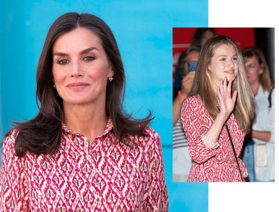Esta es la prueba de que Letizia y su hija Leonor comparten el guardarropas