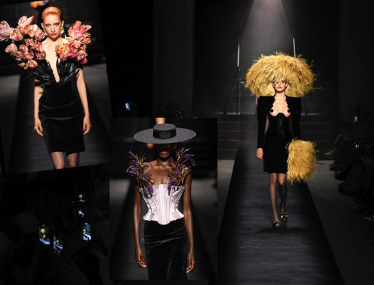 Aplauso sostenido para la nueva colección de Schiaparelli: lujo extremo y siluetas con volúmen