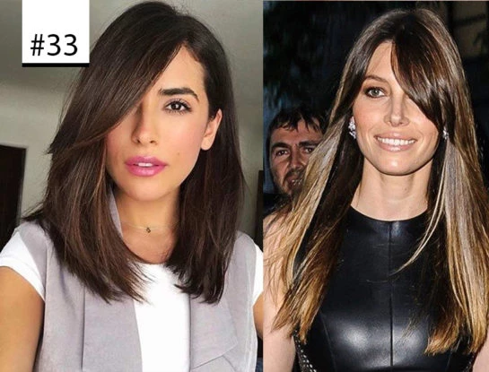 #Los100DeParaTi: vuelve el flequillo lateral, una tendencia súper favorecedora