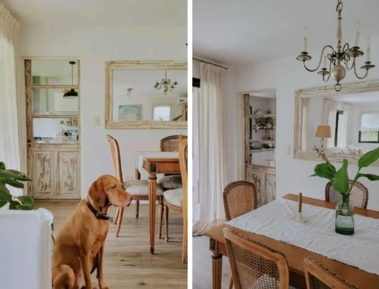 Trucos de una deco influencer para agrandar espacios chicos