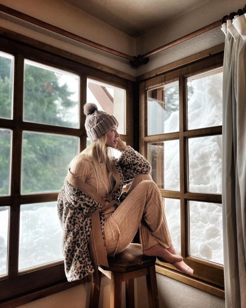 El look invernal de Neumann