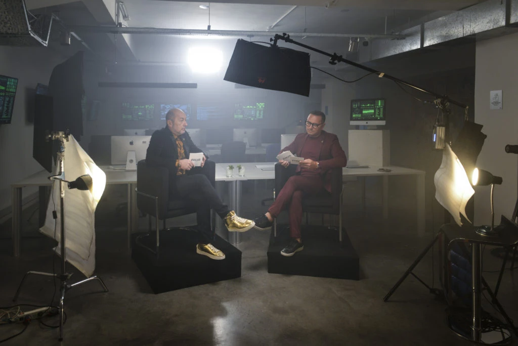 Para Ti Fashion Talks Claudio Cosano Fabián Medina Flores