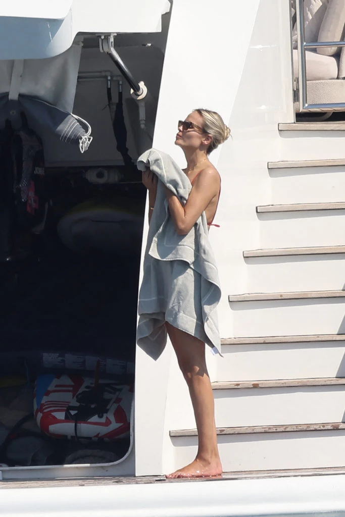 Natasha Poly y su marido Peter Bakker