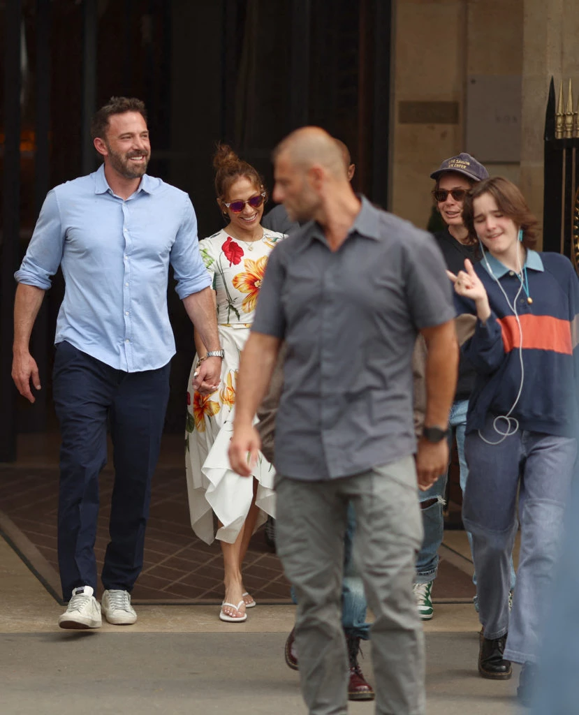 Ben Affleck y JLo de luna de miel en París