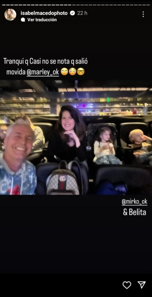 El reencuentro entre Marley e Isabel Macedo