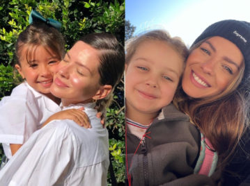La China Suárez mostró los looks de sus hijas, Rufina y Magnolia, en Disney