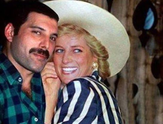 La hermosa historia de amistad entre Lady Di y Freddie Mercury