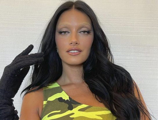 El look rocker de Oriana Sabatini en la entrega de los premios MTV MIAW