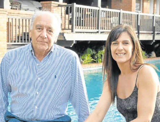 La historia de amor de Enrique Llamas de Madariaga y Denise Pessana