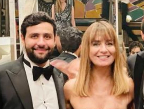La emoción de Gabriela Arias Uriburu por el casamiento de Karim, su hijo