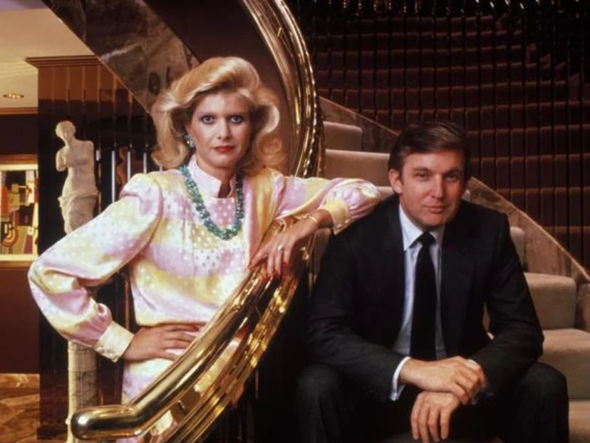 La historia de amor entre Donald Trump y Ivana Trump