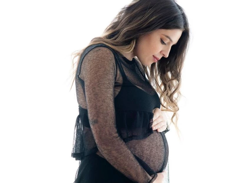 Dalma Maradona fue mamá