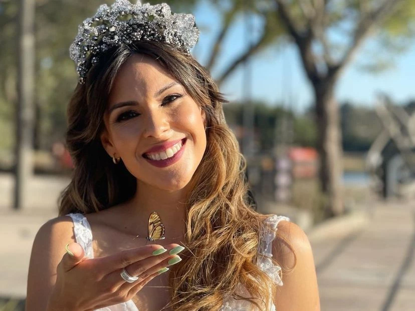 Barby Franco anunció su embarazo en vivo