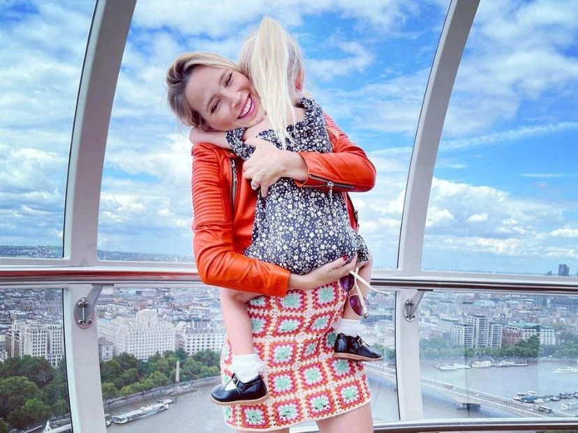 Luisana Lopilato mostró a su hija Vida