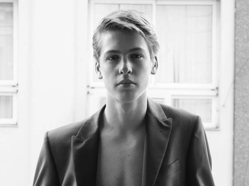 Benicio Gravier debutó como modelo