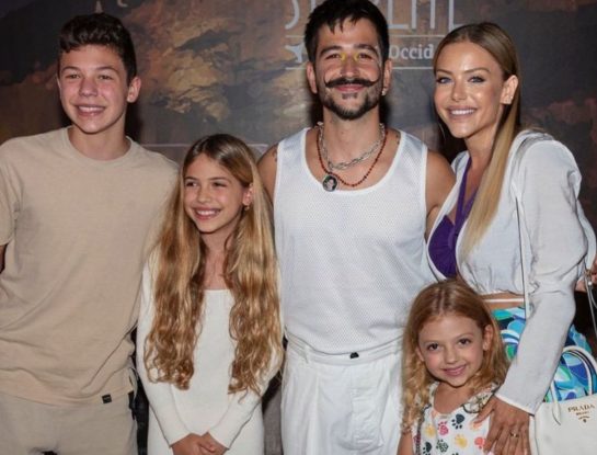 Así fue el reencuentro entre Camilo y Abrojito, la hija de Evangelina Anderson, su mini fan