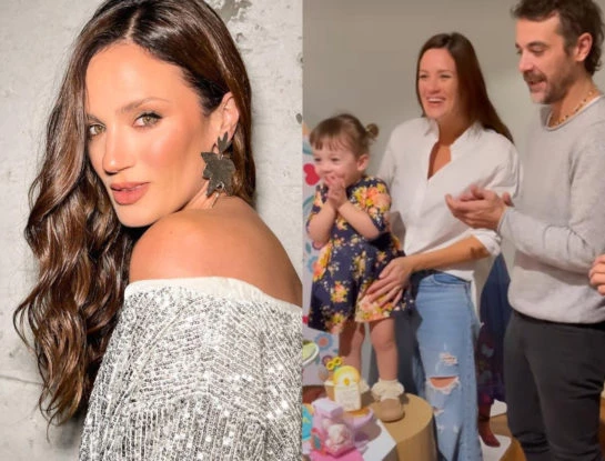 Así fue el tierno cumpleaños de Filipa, la hija de Paula Chaves y Pedro Alfonso