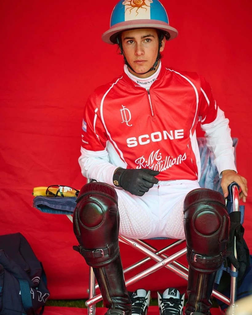 Poroto Cambiaso, el hijo del medio de María Vázquez y Adolfo Cambiaso