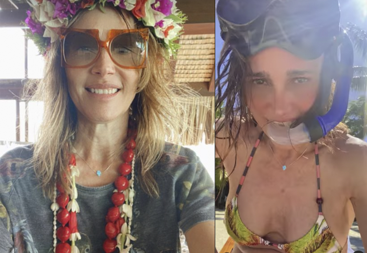 Las fotos del viaje soñado de Vero Lozano y Analía Franchín a Tahití
