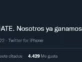 El posteo de Abel Pintos en Twitter