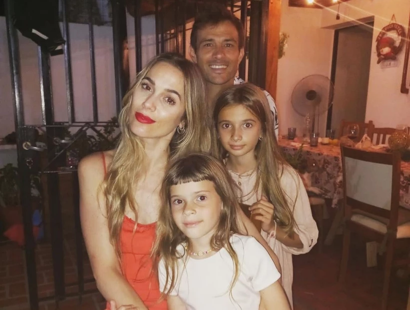 Chechu Bonelli, Cvitanich y sus hijas