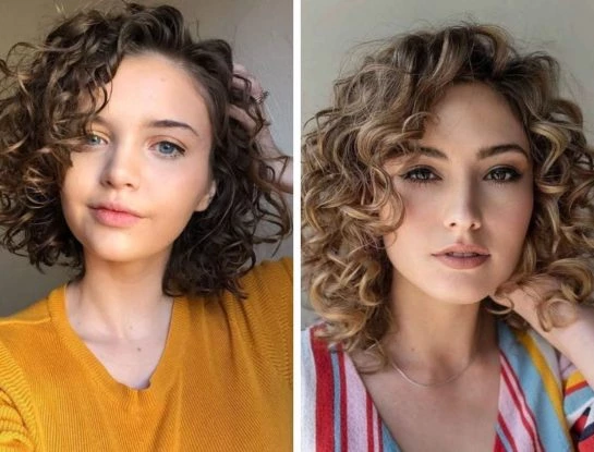 "Curly bob", el corte perfecto para pelo cortito con rulos