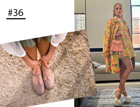 #Los100deParaTi: la vuelta de los zapatos T-Bar, el nuevo fetiche de JLo es  tendencia 2023