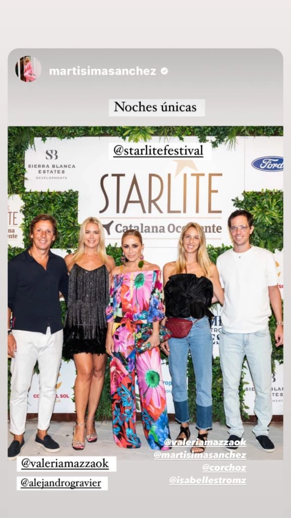 Alejandro Gravier, Valeria Mazza, Marta Sánchez, Isabelle Strom y Clemente Zavaleta