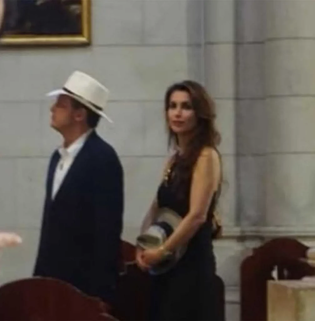 Luis Miguel y Paloma Cuevas. 