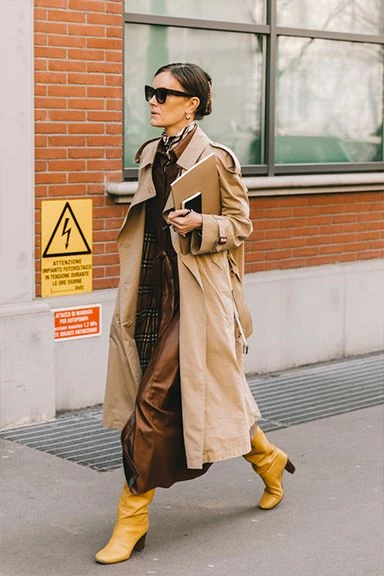 Look con trench
