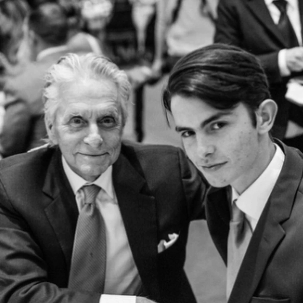 Dylan, el hijo mayor de Catherine Zeta-Jones y Michael Douglas