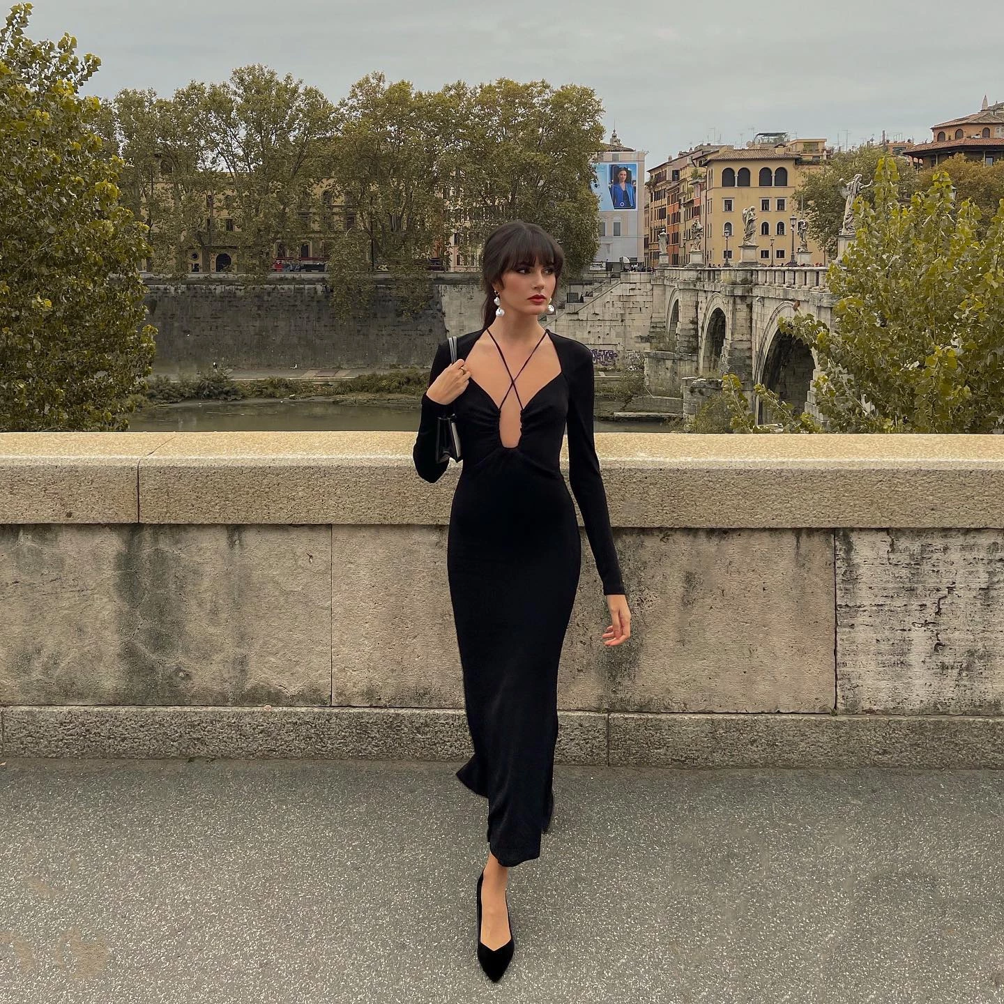 el vestido al estilo francés