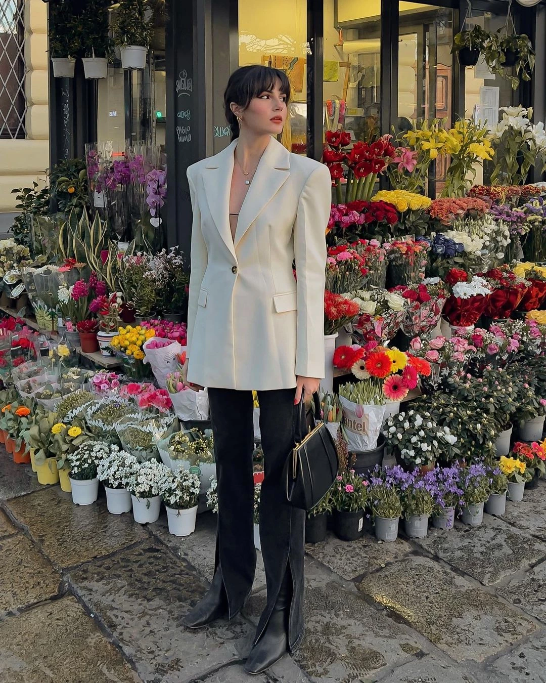 blanco y negro al estilo francés