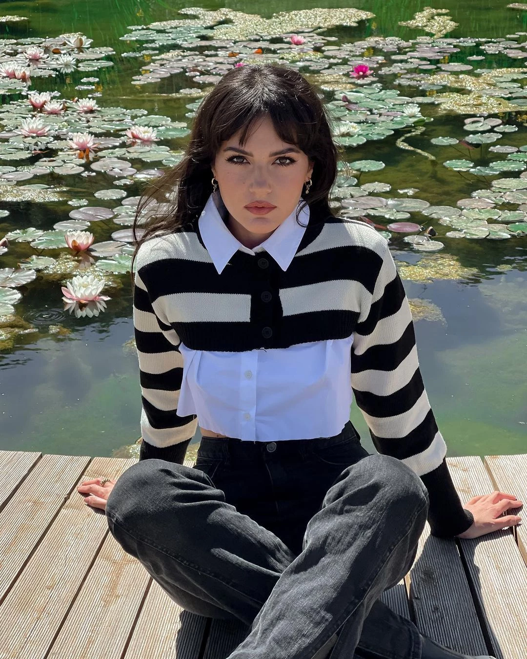 blanco y negro al estilo francés