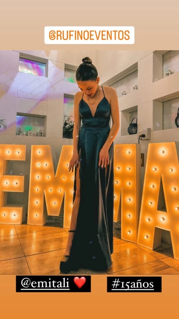 CUMPLE EMMA HIJA DENISE DUMAS