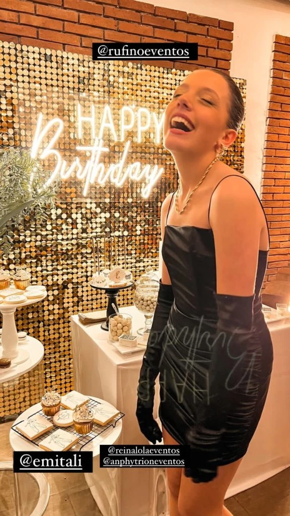 CUMPLE EMMA HIJA DENISE DUMAS