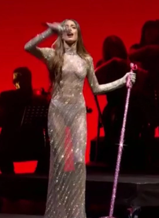 Tini Stoessel en los Premios Gardel. Foto IG.