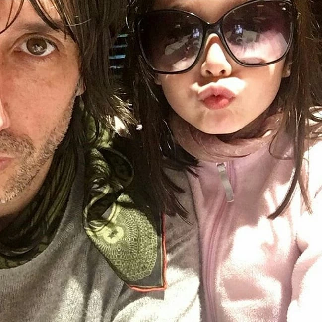 JUan Cruz Bordeu y su hija María Jesús