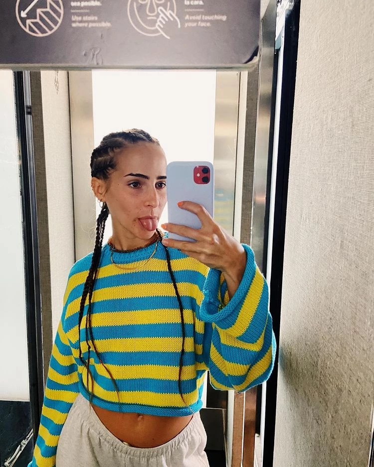 El nuevo look de Ámbar de Benedictis