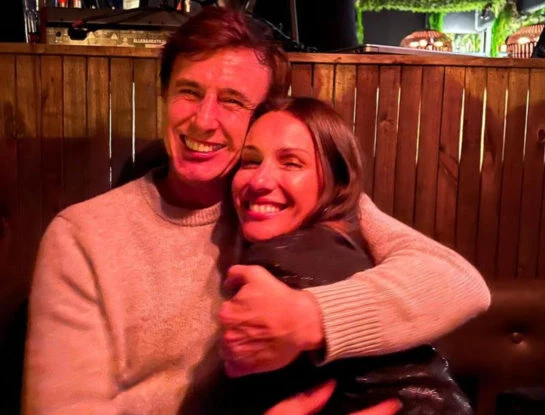 Así fue la "salida de novios" de Pampita y Roberto García Moritán