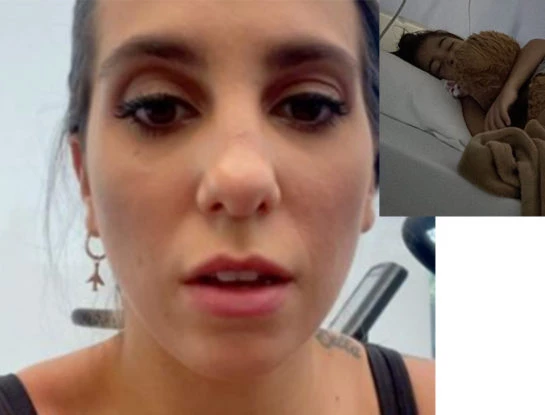 Qué le pasa a Francesca, la hija mejor de Cinthia Fernández: se descompensó en pleno vuelo y la tuvieron que internar en Punta Cana