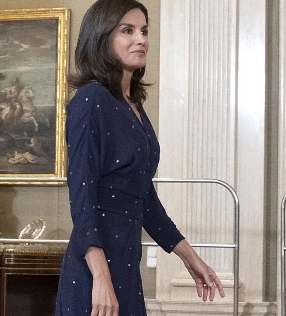 Letizia con look de Juliana Awada