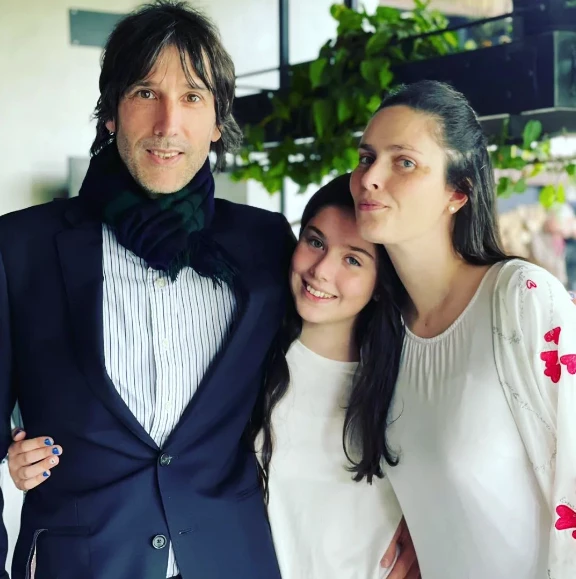 JUan Cruz Bordeu y su hija María Jesús