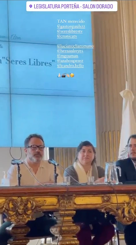 Gastón Pauls fue distinguido en la Legislatura porteña