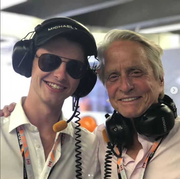 Dylan, el hijo mayor de Catherine Zeta-Jones y Michael Douglas