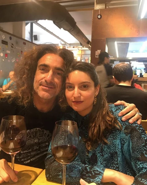 Fabio Posca e hija