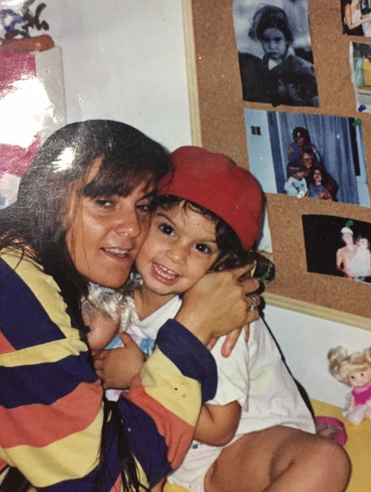 LUISA CALLAU CON HIJA