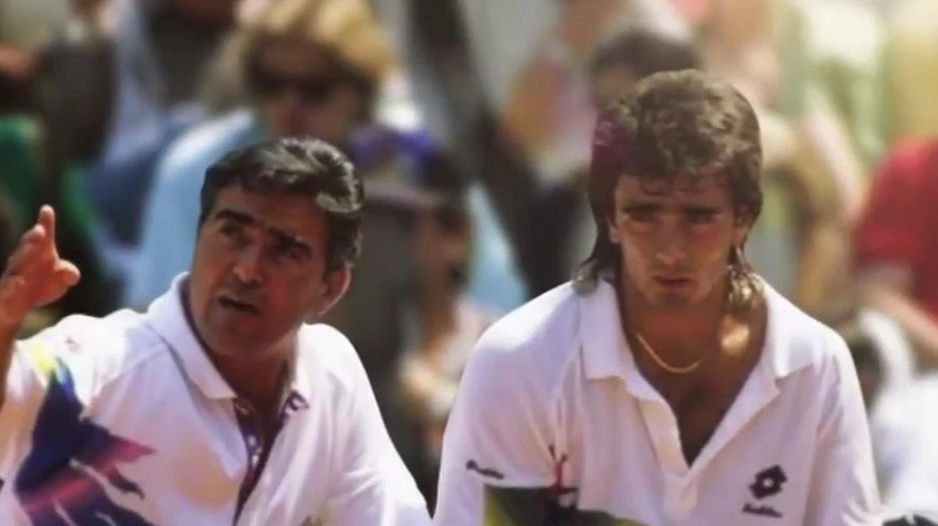 guillermo perez roldan con su padre Raúl